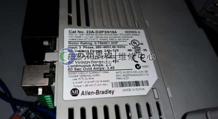 ABB變頻器22A-D2P3N104維修.png